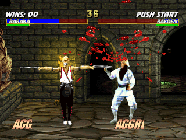 Screenshot of Mortal Kombat Trilogy (PlayStation, 1996) - MobyGames